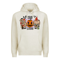 Oatmeal Heather fabboolous Premium Hoodie - RacoonDesign