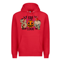 Red fabboolous Premium Hoodie - RacoonDesign