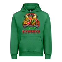 Emerald sweet summer watermelon and truck Urban Hoodie - HRA Design Shop