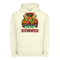 Pigment Pistachio sweet summer watermelon and truck Urban Hoodie - HRA Design Shop