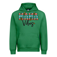 Emerald mama vibes Urban Hoodie - CowhideDigitalArt