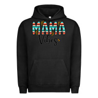 Pigment Black mama vibes Urban Hoodie - CowhideDigitalArt