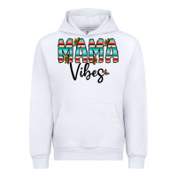 White mama vibes Urban Hoodie - CowhideDigitalArt