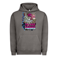 Pigment Tornado freezing season skeleton Urban Hoodie - FaDigitalArtStudio