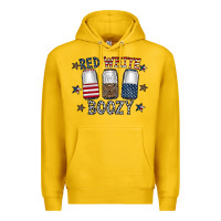 Lemon red white boozy Premium Hoodie - CowhideDigitalArt