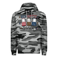 Slate Camo red white boozy Premium Hoodie - CowhideDigitalArt