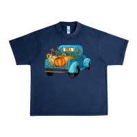 Navy fall truck Urban Heavy Tee - Artiststas