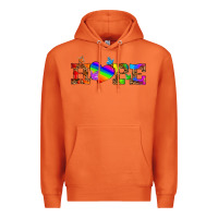 Carrot lgbtq heart and hope Premium Hoodie - HRA Design Shop