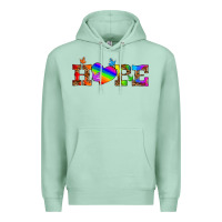 Lgbtq Heart And Hope Premium Hoodie | Teevron