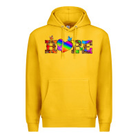 Lemon lgbtq heart and hope Premium Hoodie - HRA Design Shop