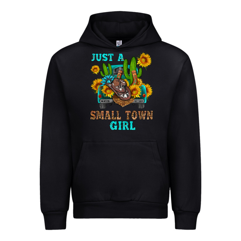 Just A Small Town Girl Urban Hoodie by HRA Design Shop | Teevron