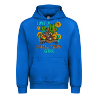Cobalt just a small town girl Urban Hoodie - HRA Design Shop