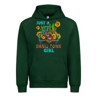 Forest Green just a small town girl Urban Hoodie - HRA Design Shop