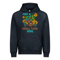 Navy just a small town girl Urban Hoodie - HRA Design Shop