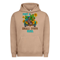 Pigment Burro just a small town girl Urban Hoodie - HRA Design Shop