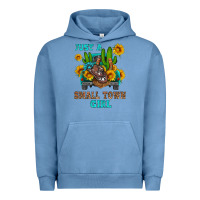 Pigment Pebble Blue just a small town girl Urban Hoodie - HRA Design Shop