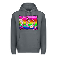 Rock lgbtq gender lesbian symbol Premium Hoodie - HRA Design Shop