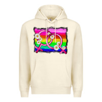 Sandshell lgbtq gender lesbian symbol Premium Hoodie - HRA Design Shop