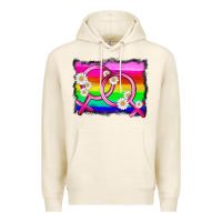 Tofu lgbtq gender lesbian symbol Premium Hoodie - HRA Design Shop
