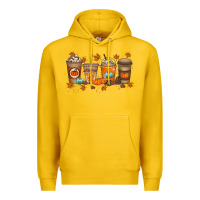 Lemon Fall Coffee Drink Premium Hoodie - RacoonDesign