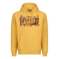 Fall Coffee Drink Premium Hoodie | Teevron