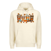 Sandshell Fall Coffee Drink Premium Hoodie - RacoonDesign
