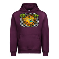 Mauve Wine sunshine on my mind Urban Hoodie - RacoonDesign