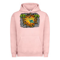 Pigment Salmon sunshine on my mind Urban Hoodie - RacoonDesign