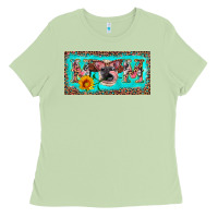 Matcha mom heifer license plate Ladies Tee - Artiststas