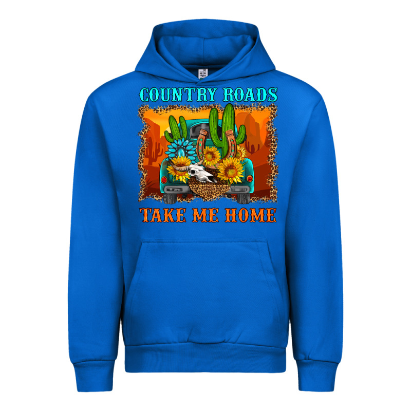 Country Roads Take Me Home Urban Hoodie by HRA Design Shop | Teevron