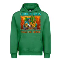 Emerald country roads take me home Urban Hoodie - HRA Design Shop