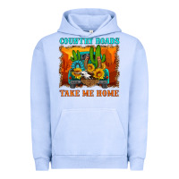 Pigment Grape Ice country roads take me home Urban Hoodie - HRA Design Shop