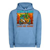 Pigment Pebble Blue country roads take me home Urban Hoodie - HRA Design Shop