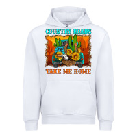 White country roads take me home Urban Hoodie - HRA Design Shop