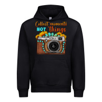 Black collect moments not things sunflower gemstone vintage camera Urban Hoodie - FaDigitalArtStudio