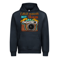 Navy collect moments not things sunflower gemstone vintage camera Urban Hoodie - FaDigitalArtStudio