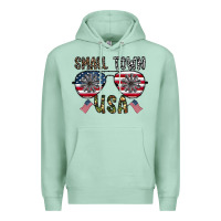 Seafoam small town usa Premium Hoodie - CowhideDigitalArt