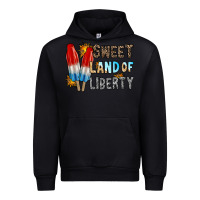 Black sweet land of liberty Urban Hoodie - RacoonDesign