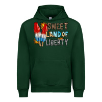 Forest Green sweet land of liberty Urban Hoodie - RacoonDesign