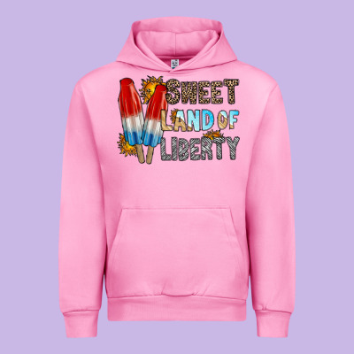 Sweet Land Of Liberty Urban Hoodie Designed By Racoondesign