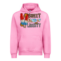 Fuchsia Pink sweet land of liberty Urban Hoodie - RacoonDesign