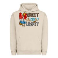 Pigment French Oak sweet land of liberty Urban Hoodie - RacoonDesign