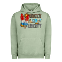 Pigment Oil Green sweet land of liberty Urban Hoodie - RacoonDesign