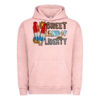 Pigment Salmon sweet land of liberty Urban Hoodie - RacoonDesign