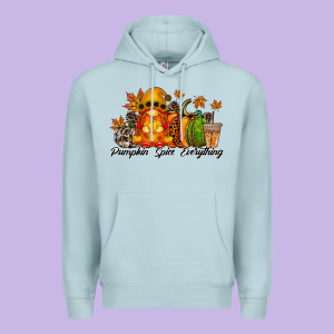 Pumpkin Spice Everything Premium Hoodie Designed By Racoondesign