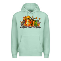 Seafoam Pumpkin Spice Everything Premium Hoodie - RacoonDesign