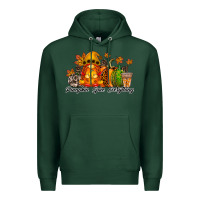 Sports Green Pumpkin Spice Everything Premium Hoodie - RacoonDesign