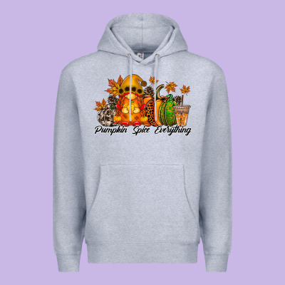 Pumpkin Spice Everything Premium Hoodie Designed By Racoondesign