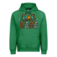 Emerald one hot mama Urban Hoodie - CowhideDigitalArt