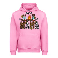 Fuchsia Pink one hot mama Urban Hoodie - CowhideDigitalArt